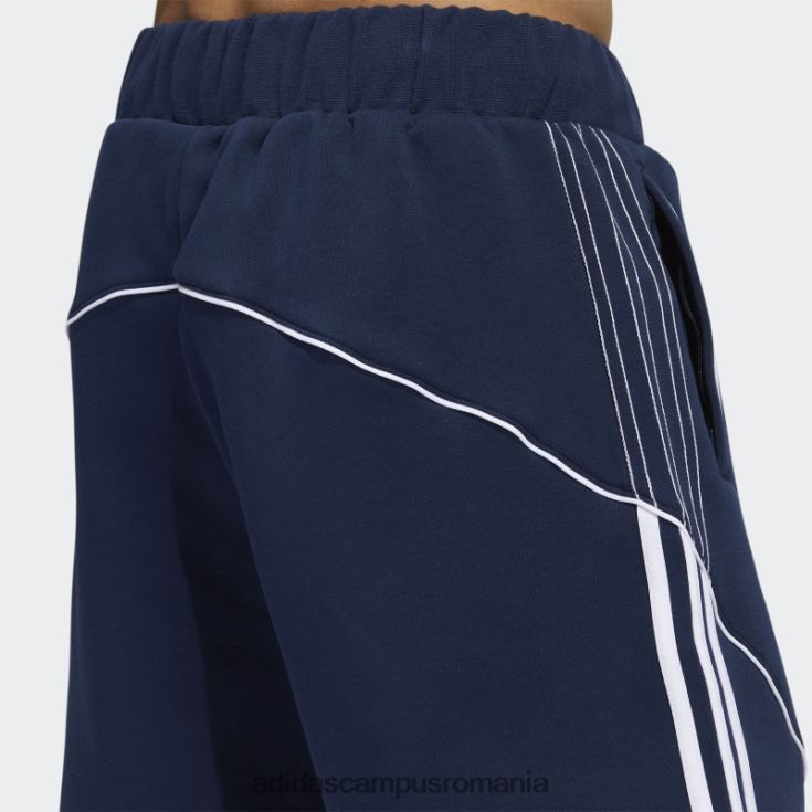 adidas campus romania pantaloni scurți blumarin sst fleece adidas bărbați bleumarin/alb J266N214625