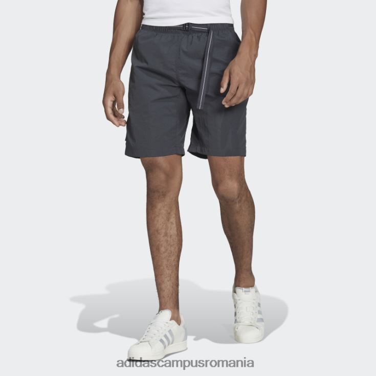 adidas campus romania pantaloni scurți cargo carbon aventură moda bărbați carbon J266N21608