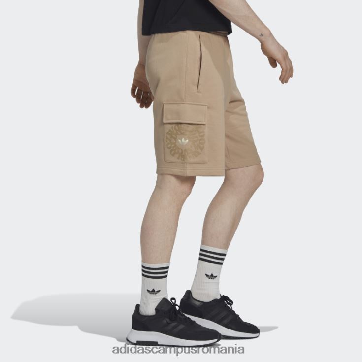 adidas campus romania pantaloni scurți cargo ozworld bej bărbați bej J266N27223