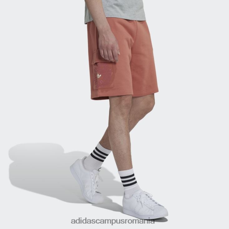 adidas campus romania pantaloni scurți cargo ozworld grafic pământ bărbați Pământ J266N214921
