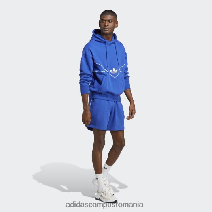 adidas campus romania pantaloni scurți de arhivă sezonier adicolor albastru bărbați albastru J266N2973