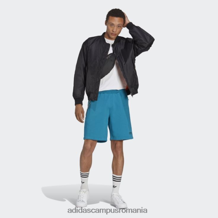 adidas campus romania pantaloni scurți de aventură fierbinți teal bărbați teal J266N25535