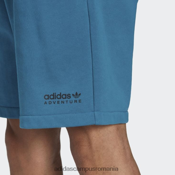 adidas campus romania pantaloni scurți de aventură fierbinți teal bărbați teal J266N25535