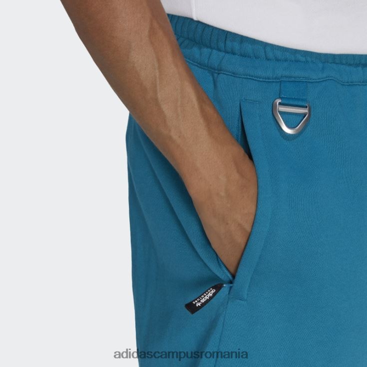 adidas campus romania pantaloni scurți de aventură fierbinți teal bărbați teal J266N25535