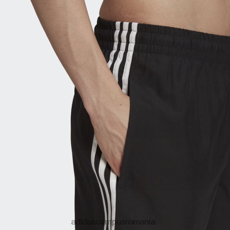 adidas campus romania pantaloni scurți de baie adicolor classics cu 3 dungi negru adidas bărbați negru J266N25460