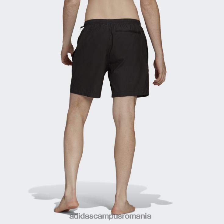 adidas campus romania pantaloni scurți de baie negru, aventură, cu val de lemn bărbați negru J266N214937