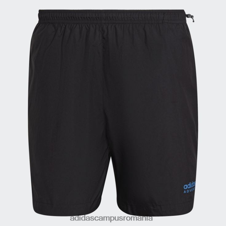 adidas campus romania pantaloni scurți de baie negru, aventură, cu val de lemn bărbați negru J266N214937