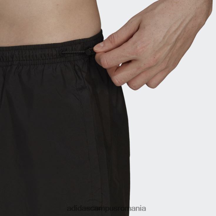 adidas campus romania pantaloni scurți de baie negru, aventură, cu val de lemn bărbați negru J266N214937