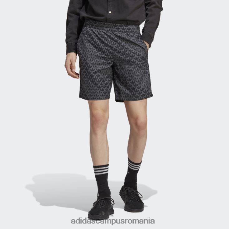 adidas campus romania pantaloni scurți de baie negru originals monogram adidas bărbați alb negru J266N25643