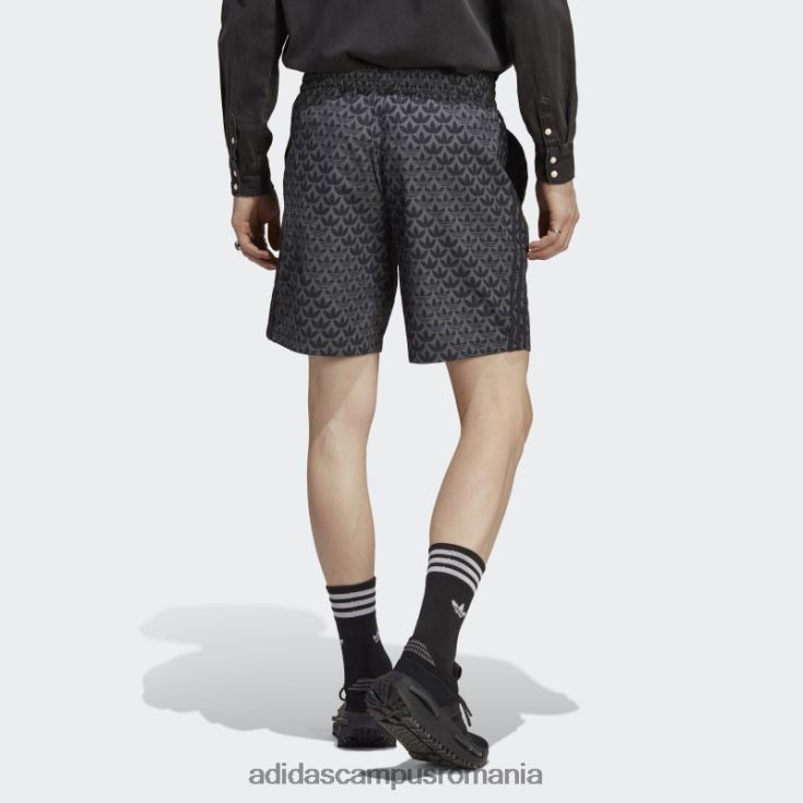 adidas campus romania pantaloni scurți de baie negru originals monogram adidas bărbați alb negru J266N25643