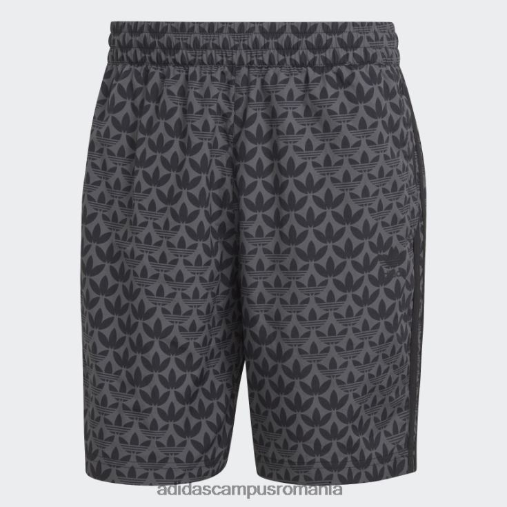 adidas campus romania pantaloni scurți de baie negru originals monogram adidas bărbați alb negru J266N25643