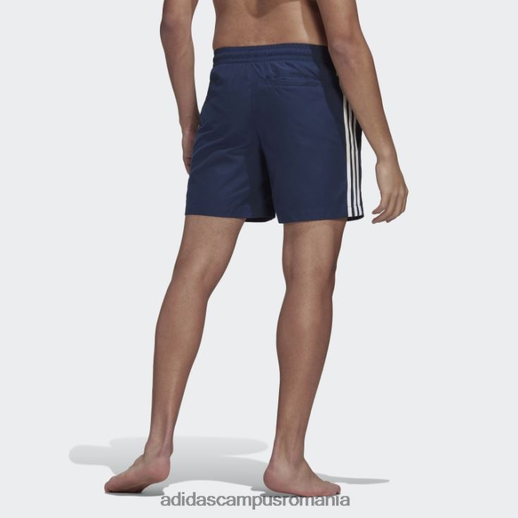 adidas campus romania pantaloni scurți de baie night indigo adicolor classics cu 3 dungi bărbați indigo de noapte J266N25134
