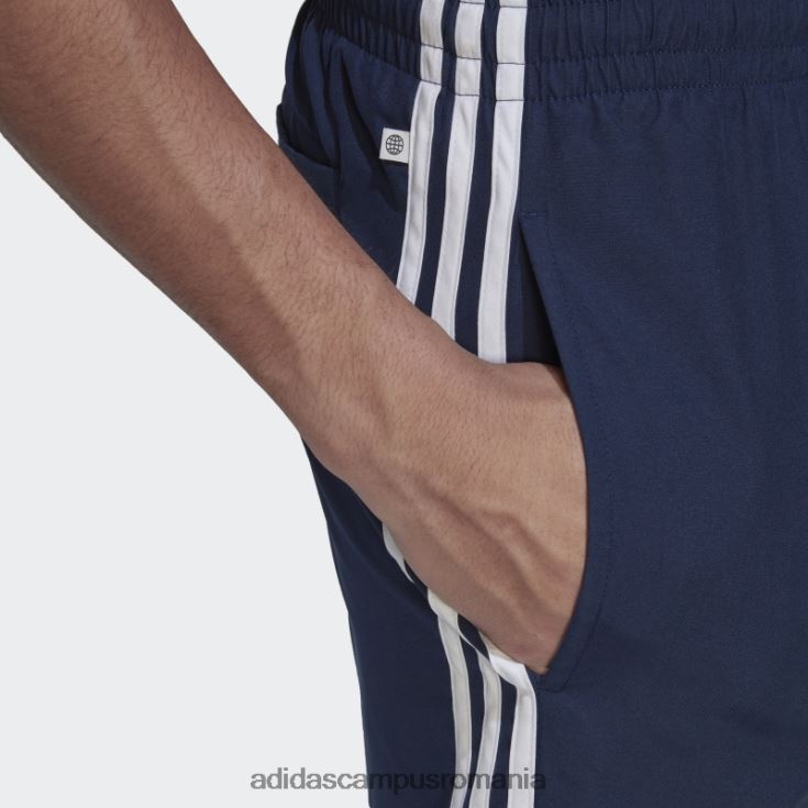 adidas campus romania pantaloni scurți de baie night indigo adicolor classics cu 3 dungi bărbați indigo de noapte J266N25134