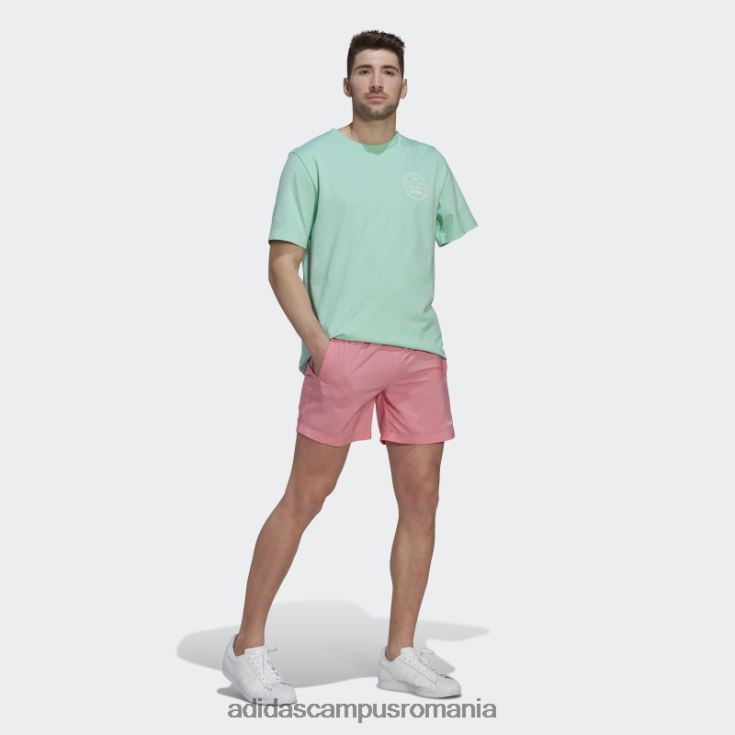 adidas campus romania pantaloni scurți de baie roz bărbați roz J266N27120