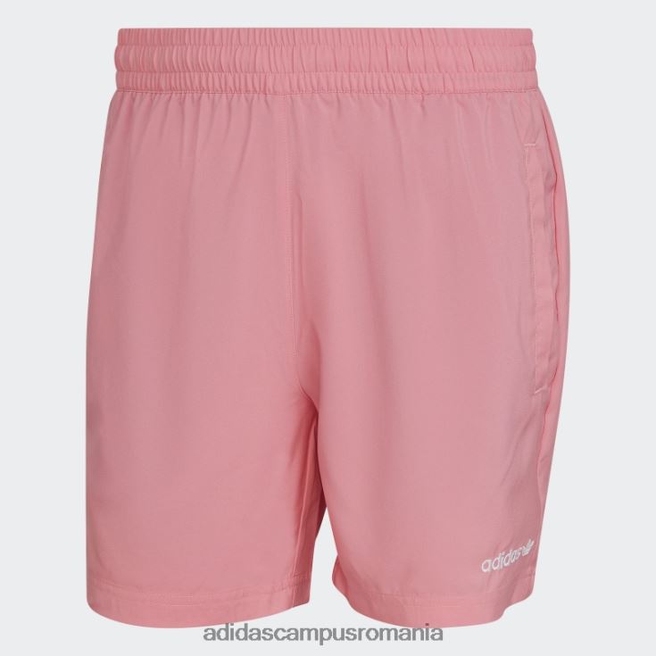 adidas campus romania pantaloni scurți de baie roz bărbați roz J266N27120