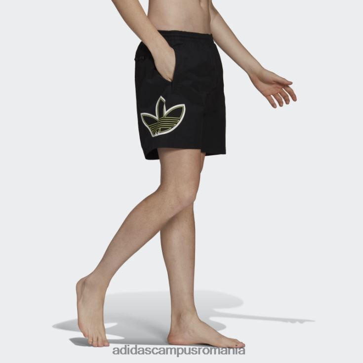 adidas campus romania pantaloni scurți de baie sprt black hot bărbați negru J266N27096