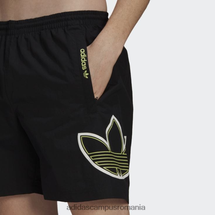 adidas campus romania pantaloni scurți de baie sprt black hot bărbați negru J266N27096