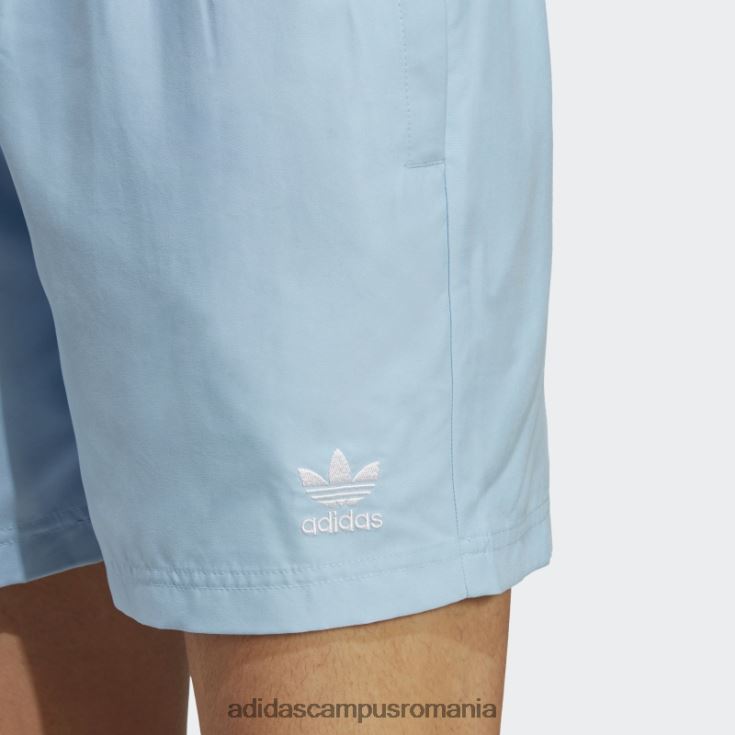adidas campus romania pantaloni scurți de baie uni adidas originals essentials bărbați albastru alb J266N213917