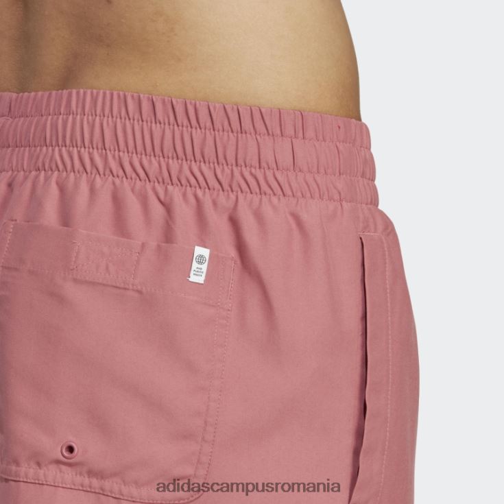 adidas campus romania pantaloni scurți de baie uni originals essentials roz bărbați roz/alb J266N213364