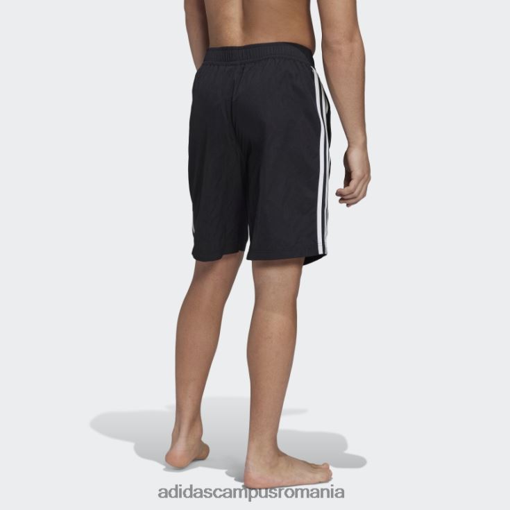 adidas campus romania pantaloni scurți de bord negru adicolor cu 3 dungi bărbați negru J266N25549