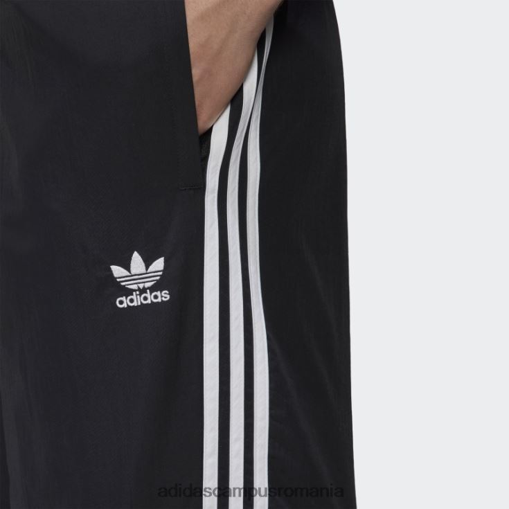 adidas campus romania pantaloni scurți de bord negru adicolor cu 3 dungi bărbați negru J266N25549