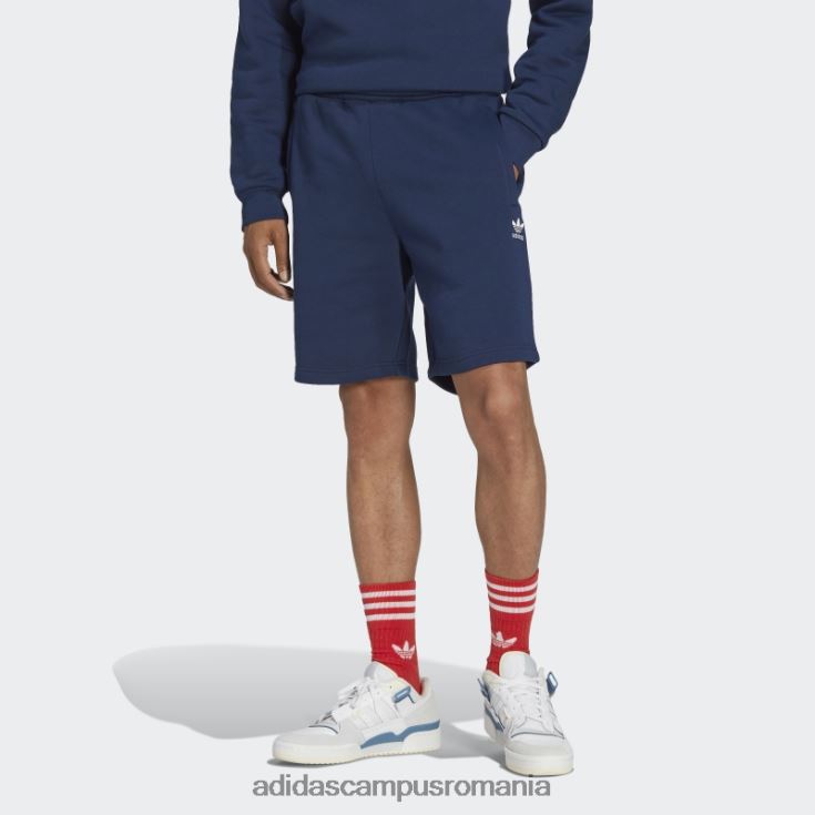adidas campus romania pantaloni scurți de noapte indigo trefoil essentials adidas bărbați indigo de noapte J266N25229