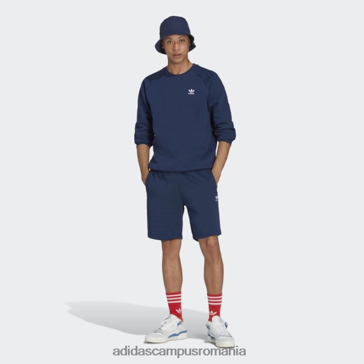 adidas campus romania pantaloni scurți de noapte indigo trefoil essentials adidas bărbați indigo de noapte J266N25229