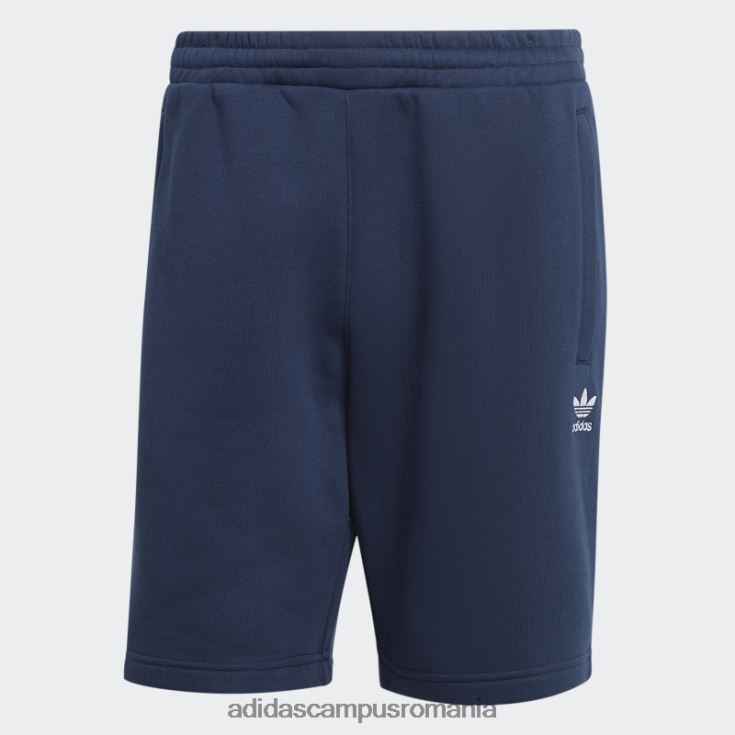 adidas campus romania pantaloni scurți de noapte indigo trefoil essentials adidas bărbați indigo de noapte J266N25229