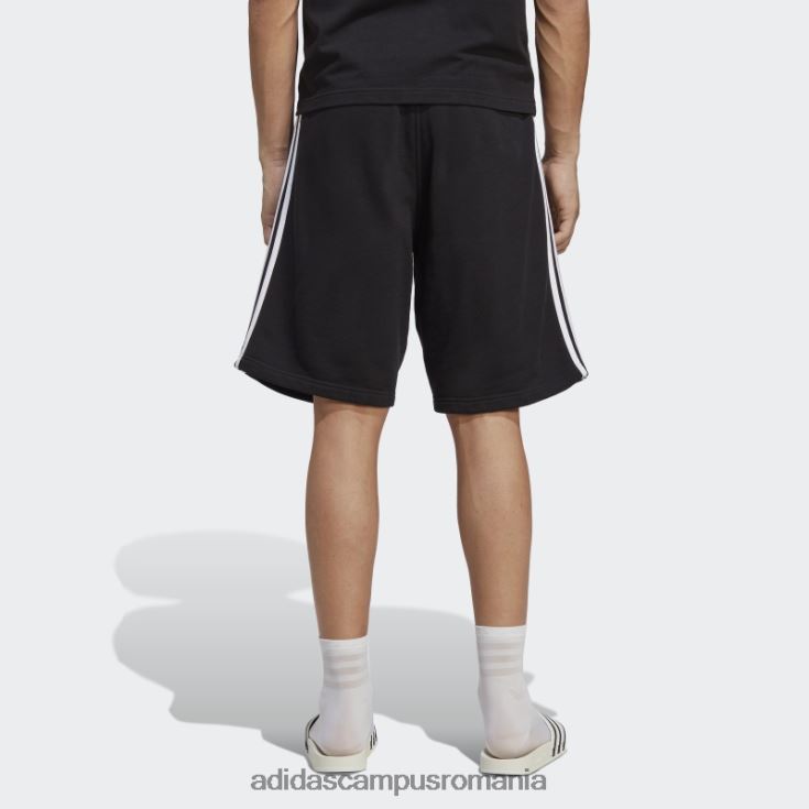 adidas campus romania pantaloni scurți de transpirație adicolor classics cu 3 dungi negru adidas bărbați negru J266N214442