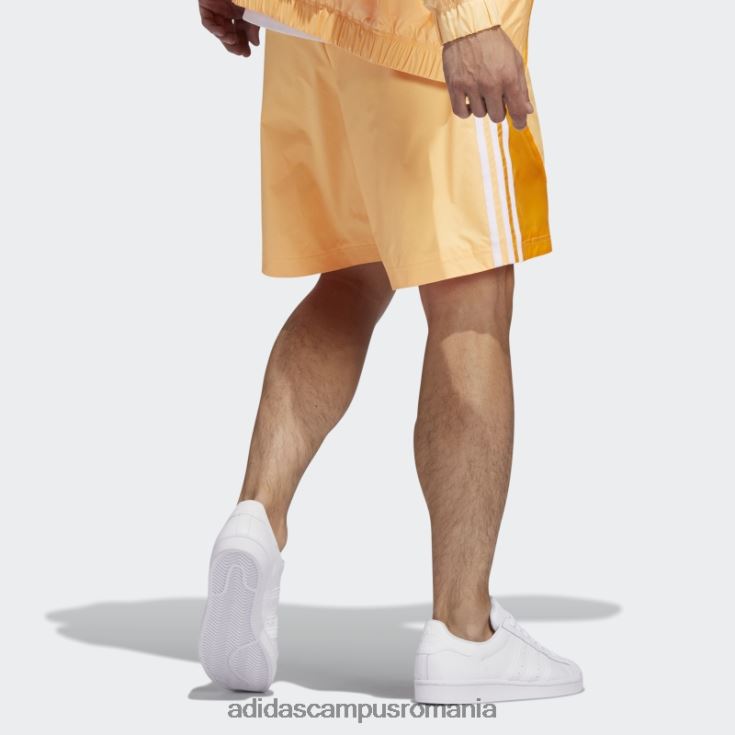 adidas campus romania pantaloni scurți de vară acid orange sst bărbați portocaliu acid/alb J266N214764