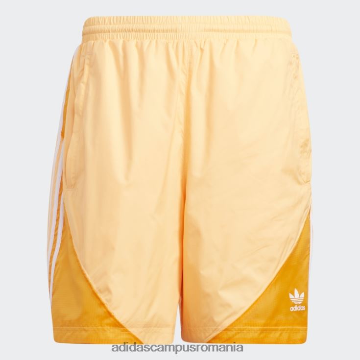 adidas campus romania pantaloni scurți de vară acid orange sst bărbați portocaliu acid/alb J266N214764