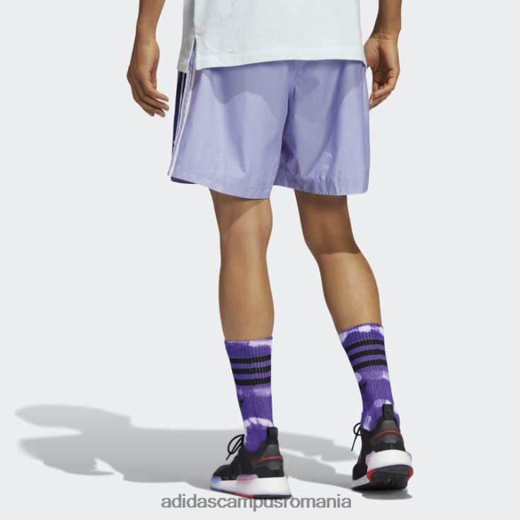 adidas campus romania pantaloni scurți de vară sst dust violet adidas bărbați praf violet/alb J266N214874