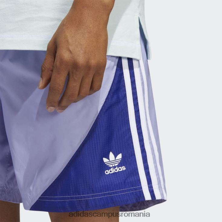 adidas campus romania pantaloni scurți de vară sst dust violet adidas bărbați praf violet/alb J266N214874