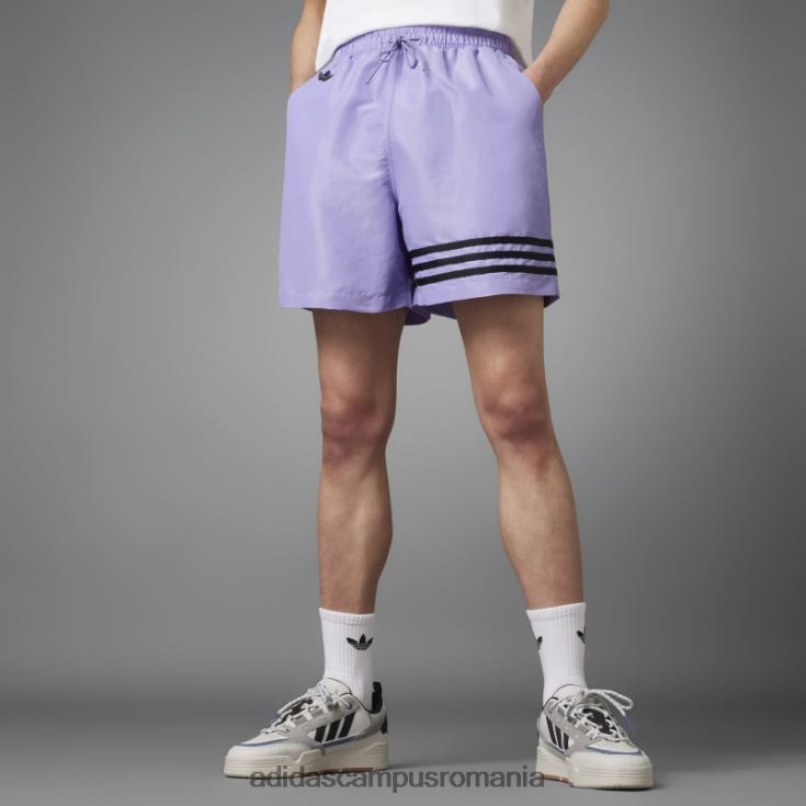 adidas campus romania pantaloni scurți lila adicolor neuclassics bărbați liliac J266N25524
