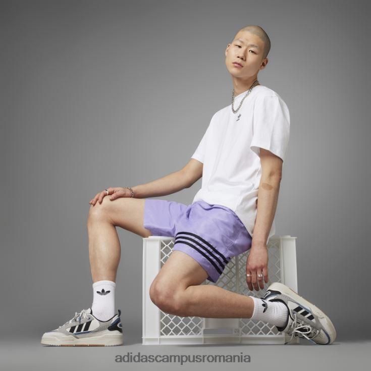 adidas campus romania pantaloni scurți lila adicolor neuclassics bărbați liliac J266N25524