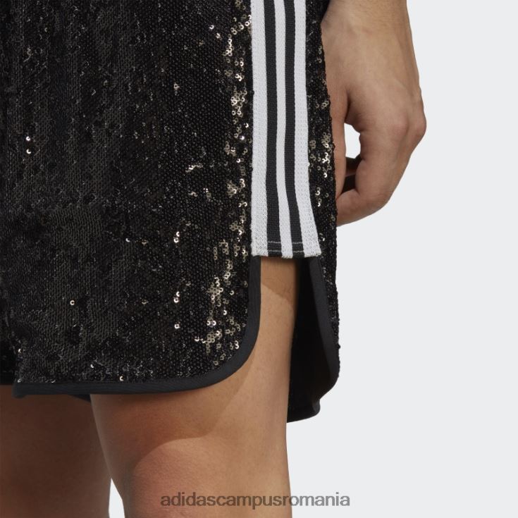 adidas campus romania pantaloni scurți negri cu paiete adidas bărbați negru J266N25217