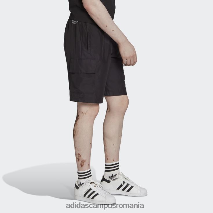 adidas campus romania pantaloni scurți negri hiperreal cargo bărbați alb negru J266N27373