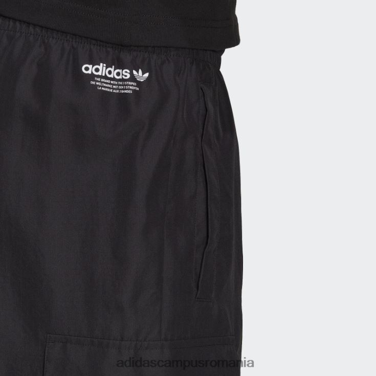 adidas campus romania pantaloni scurți negri hiperreal cargo bărbați alb negru J266N27373