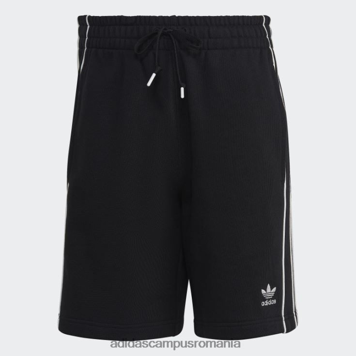 adidas campus romania pantaloni scurți negri rekive fashion bărbați negru J266N21194