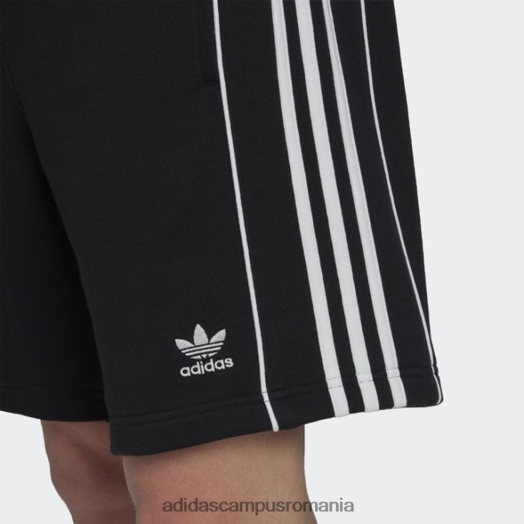 adidas campus romania pantaloni scurți negri rekive fashion bărbați negru J266N21194