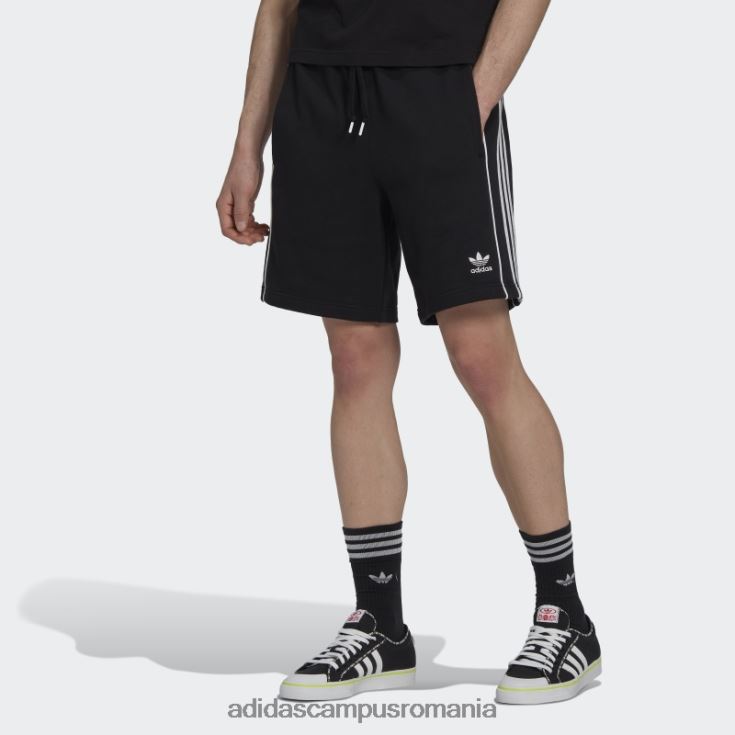 adidas campus romania pantaloni scurți negri rekive fierbinți bărbați negru J266N213648