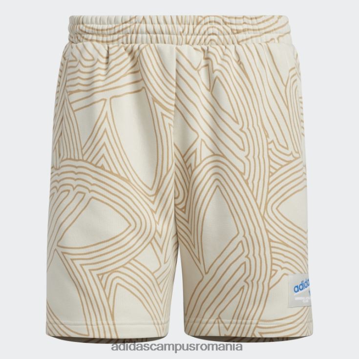 adidas campus romania pantaloni scurți originali cu imprimeu de club de atletism din aluminiu adidas bărbați aluminiu/papură albastră J266N214766
