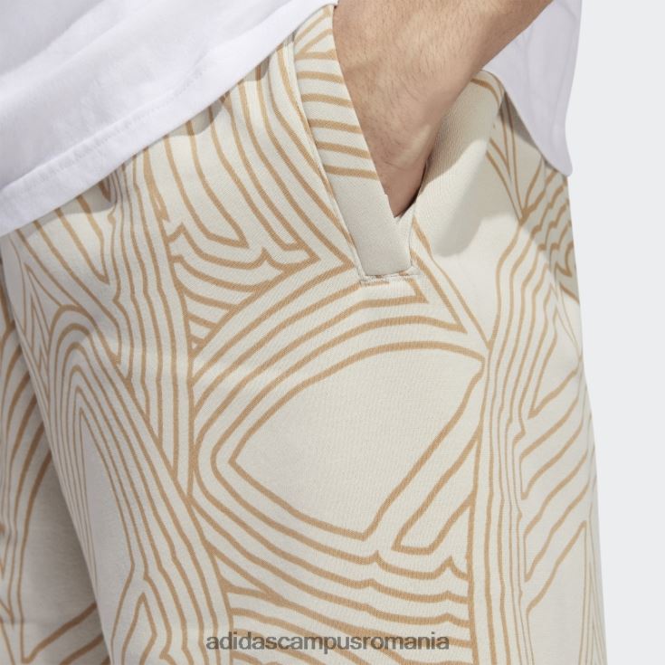 adidas campus romania pantaloni scurți originali cu imprimeu de club de atletism din aluminiu adidas bărbați aluminiu/papură albastră J266N214766