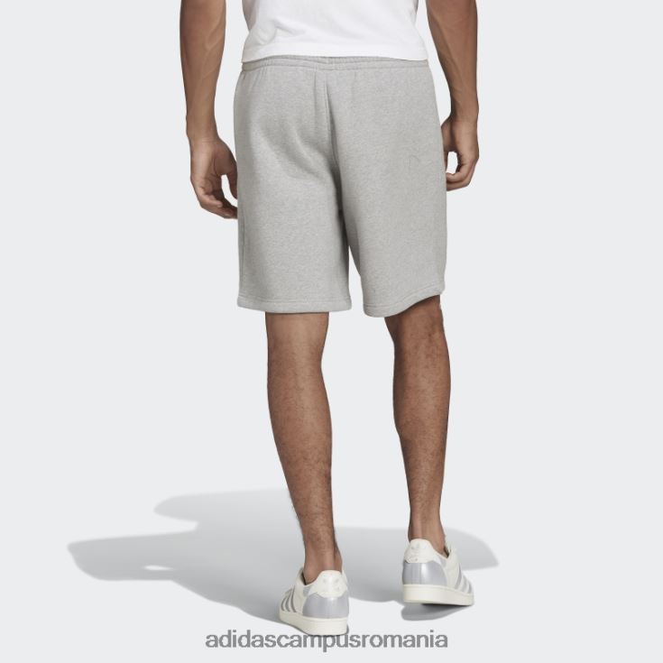 adidas campus romania pantaloni scurți pentru club sportiv, gri mediu bărbați gri mediu J266N214690