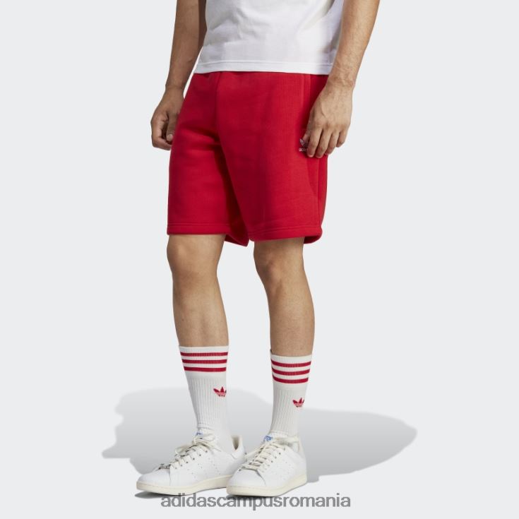 adidas campus romania pantaloni scurți scarlet trefoil essentials bărbați stacojiu J266N213535