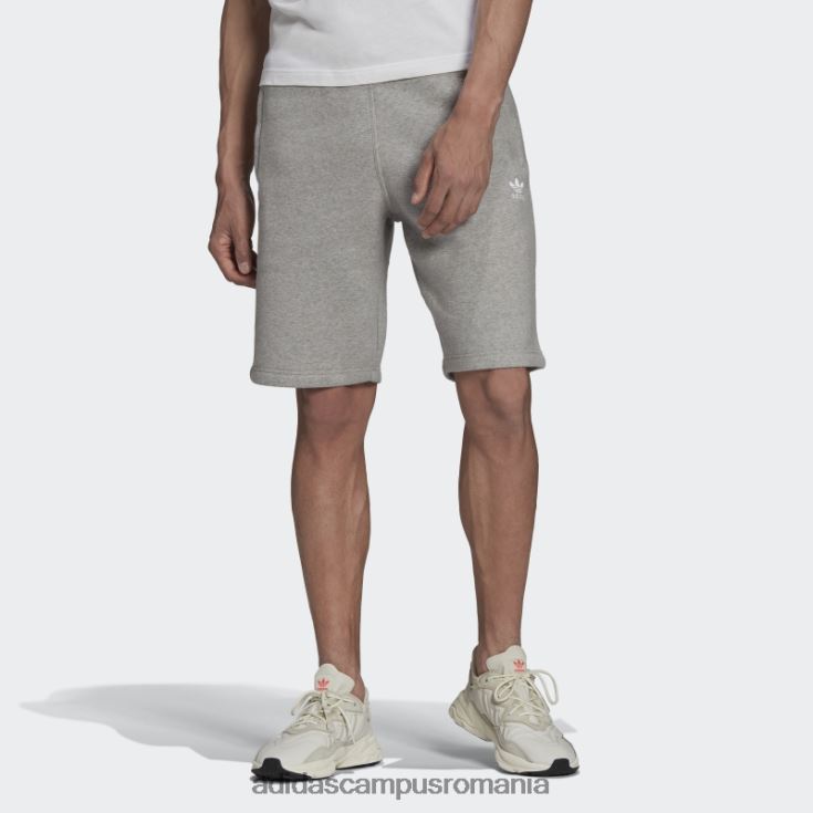adidas campus romania pantaloni scurți trefoil adicolor essentials gri mediu bărbați gri mediu J266N26530