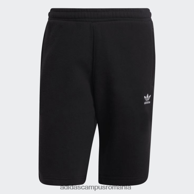 adidas campus romania pantaloni scurți trefoil adicolor essentials negru bărbați negru J266N21201