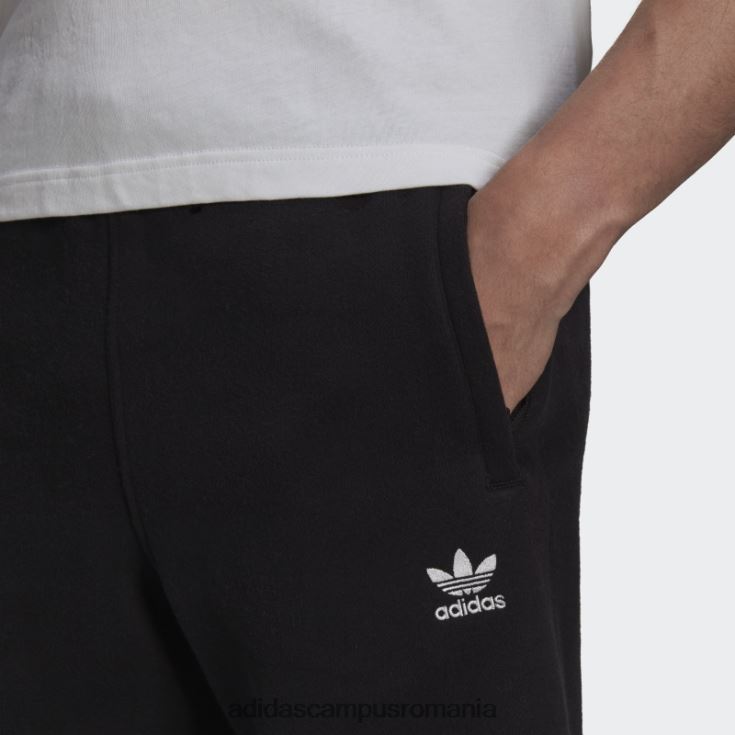 adidas campus romania pantaloni scurți trefoil adicolor essentials negru bărbați negru J266N21201