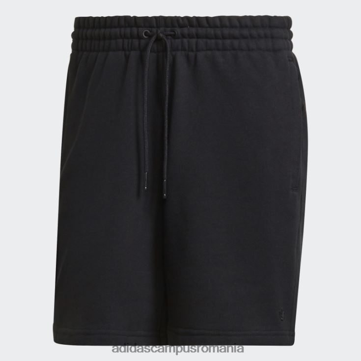 adidas campus romania pantaloni scurți trefoil adicolor negri bărbați negru J266N21645