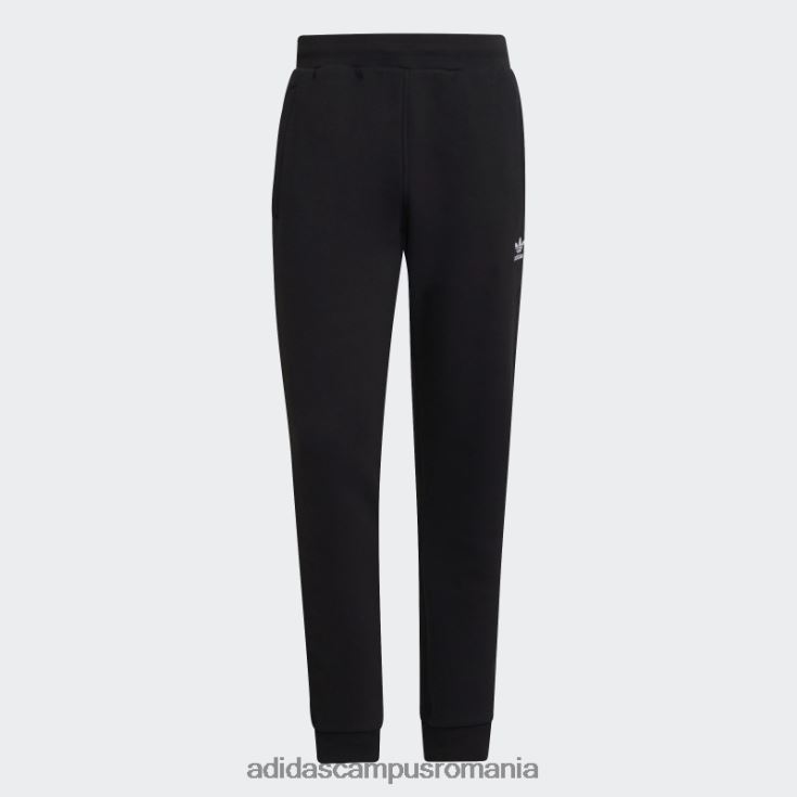 adidas campus romania pantaloni trefoil adicolor black essentials bărbați negru J266N21558